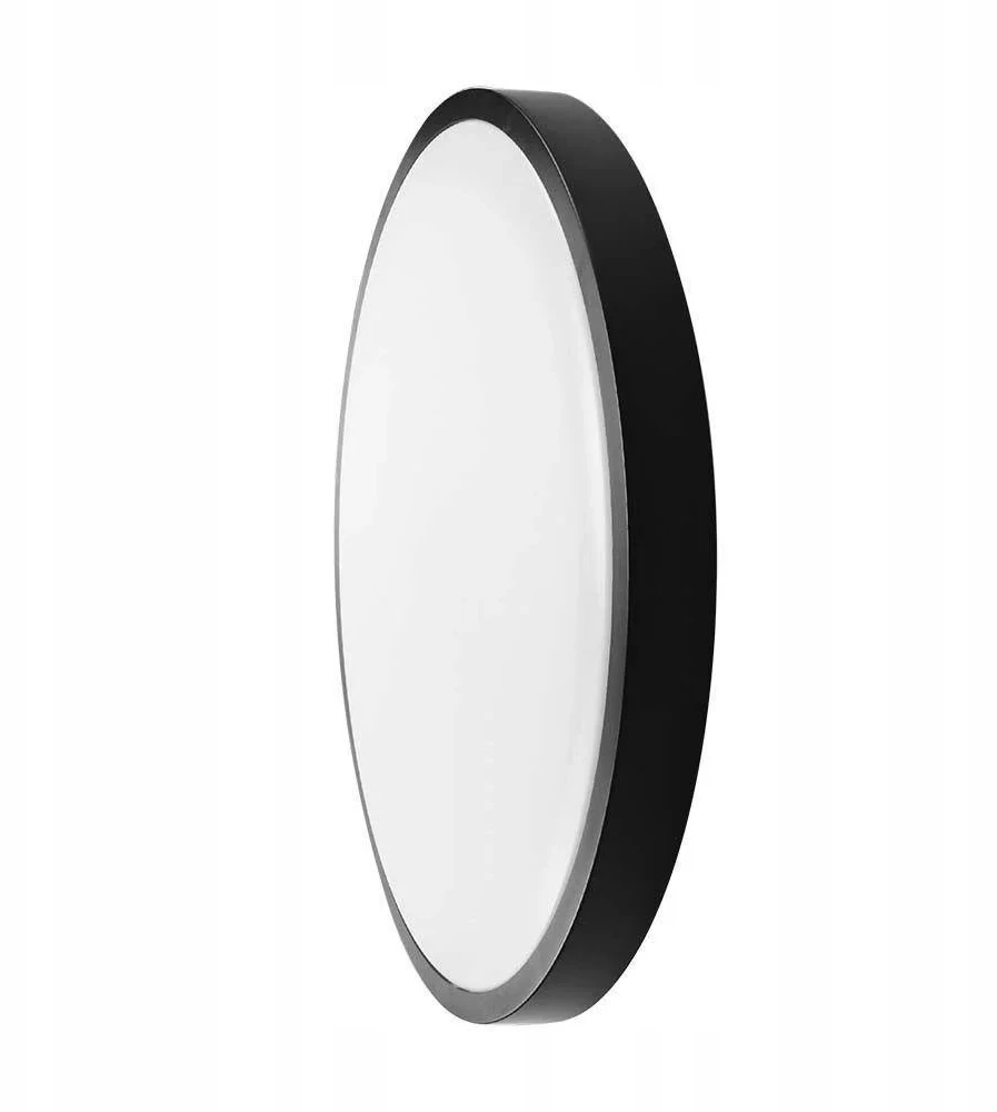 Lubinis šviestuvas V-tac 18W LED paviršinis šviestuvas, juodu korpusu, 6500K, IP44