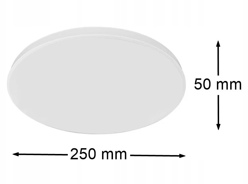 Plafon POPLAR LED lubinis šviestuvas 18 W, 1400 lm, 4000 K