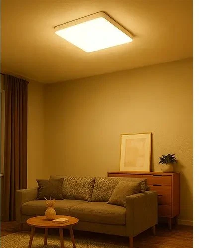 Lubinis šviestuvas Visional LED vandeniui atsparus šviestuvas 24W, 3CCT, 2640Lm, IP44, 300 x 300 x 25 mm