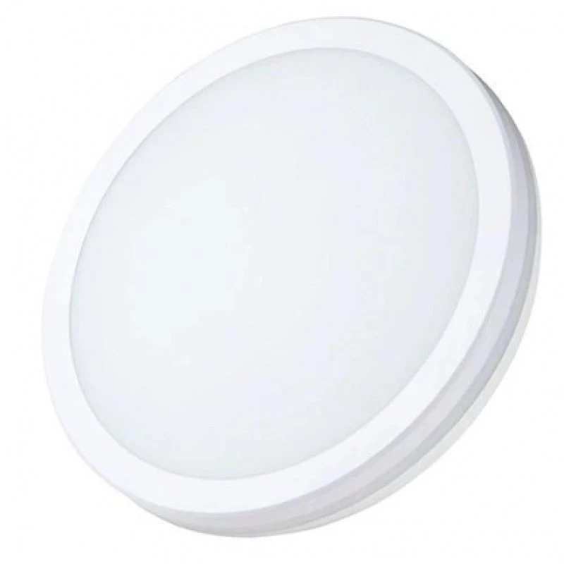 Lubinis šviestuvas Visional LED hermetinis šviestuvas su PIR, 40 W, 3CCT, 4800 Lm, IP65, Ø 400x55 mm