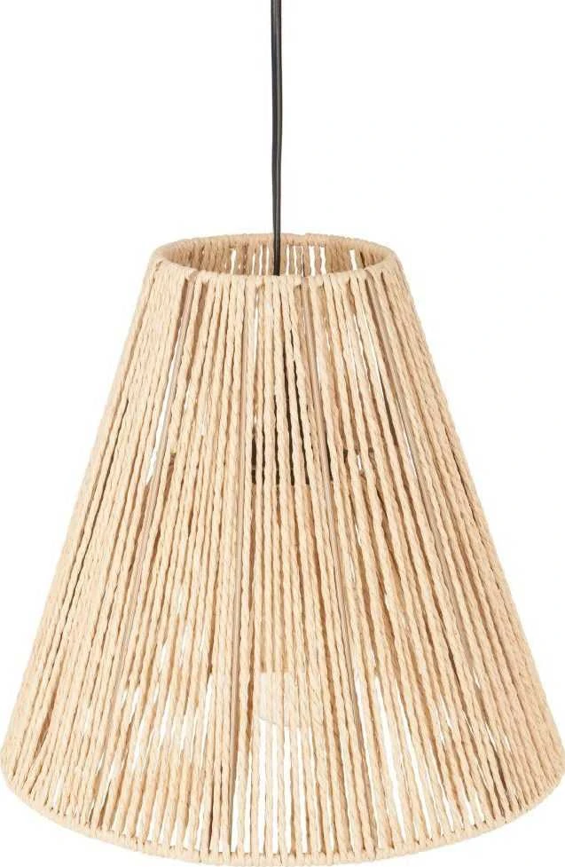 Atmosphera Lamp Pakabinamas šviestuvas su metaliniu ir popieriniu šviestuvu, Ø 30 cm, smėlio spalvos