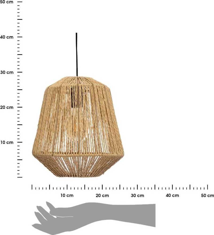 Pakabinamas šviestuvas Atmosphera Lamp Etninis lubinis šviestuvas, patrauklus pakabinamas apšvietimas su difuzoriumi E27