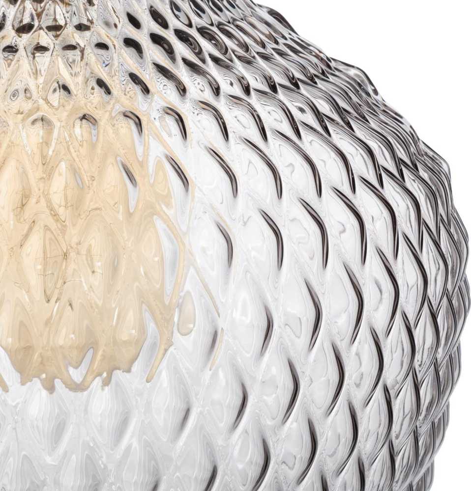 Atmosphera Lamp Stiklinis lubinis šviestuvas OMAHA, 25 cm, skaidrios spalvos
