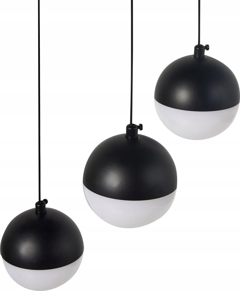 Pakabinamas šviestuvas Beliani Pakabinamas LED šviestuvas ANKOBRA metalinis juodas