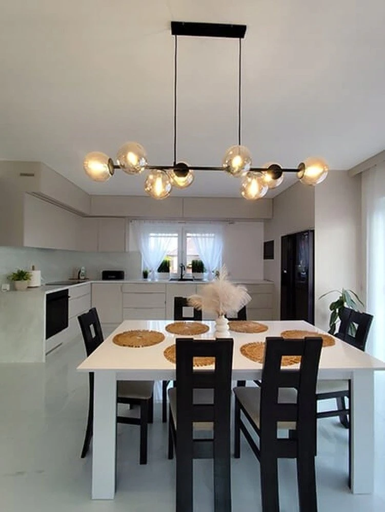 Lubinis šviestuvas Carruzzo Pendant lamp SANNA 19115L 8x40W E14