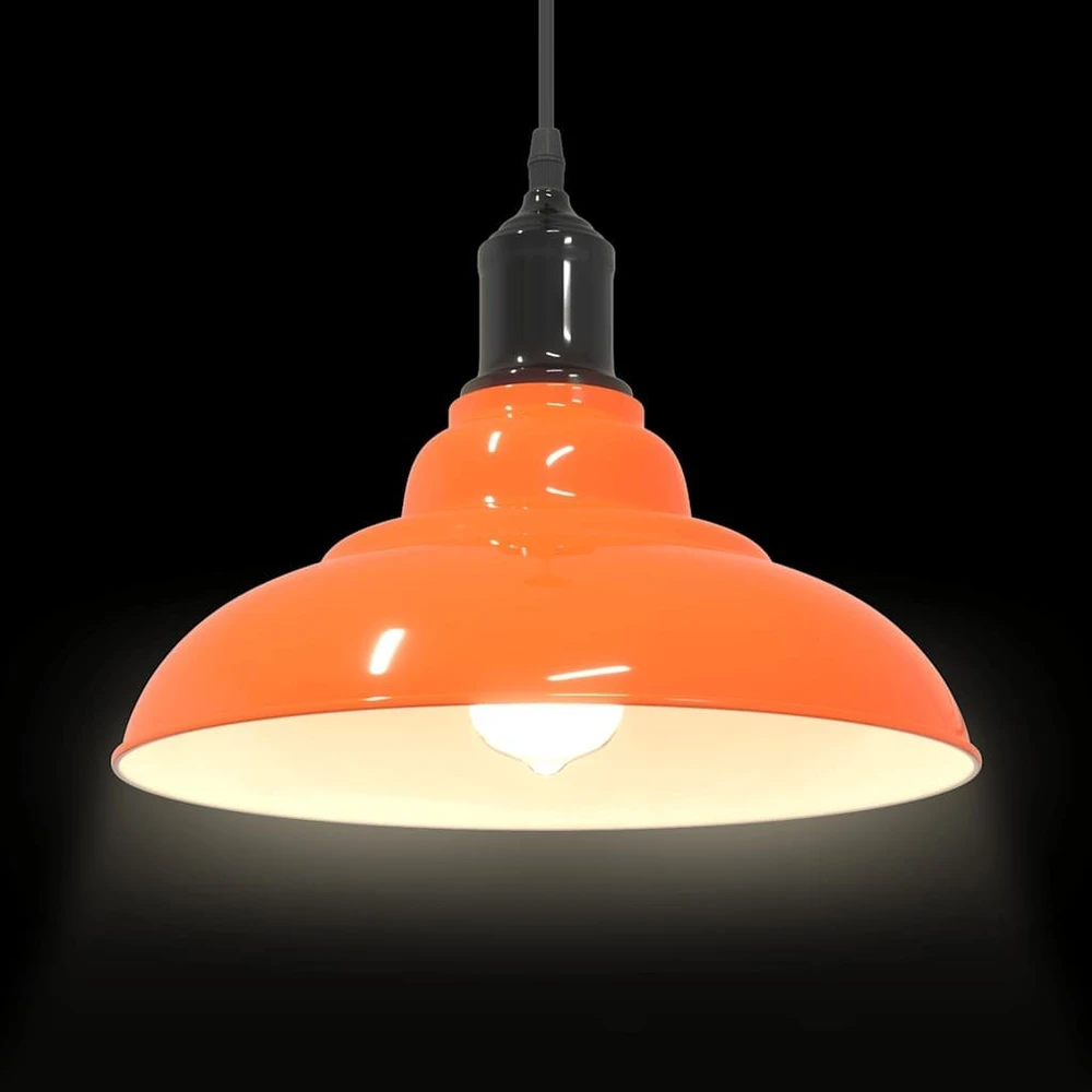 Pakabinamas šviestuvas Pakabinamas lempos, aukštis reguliuojamas, E27, Ø 31cm, metalas
