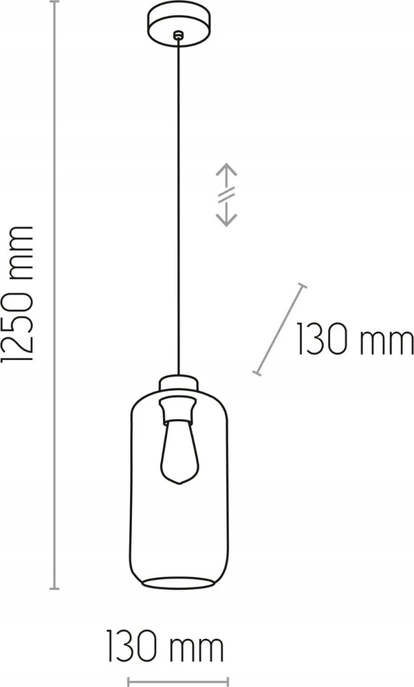 Pakabinamas šviestuvas Kabamasis šviestuvas TK LIGHTING MARCO 3314, 60 W, E27