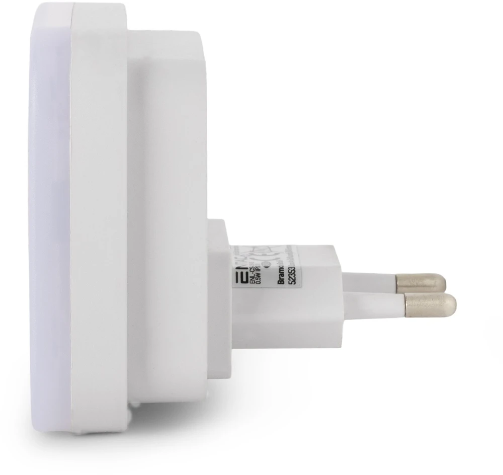 Lampka wtykowa do gniazdka ENTAC Entac ENL-CS-0.5W-DS lampka nocna wtykana do gniazdka Lampka nocna do gniazdka