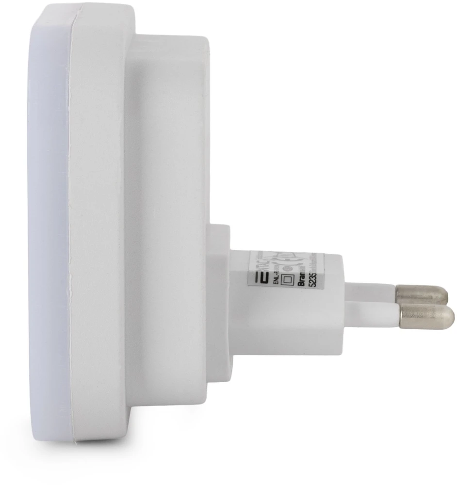 Lampka wtykowa do gniazdka ENTAC Entac ENL-CS-0.5W-DSWW lampka nocna wtykana do gniazdka Lampka nocna do gniazdka