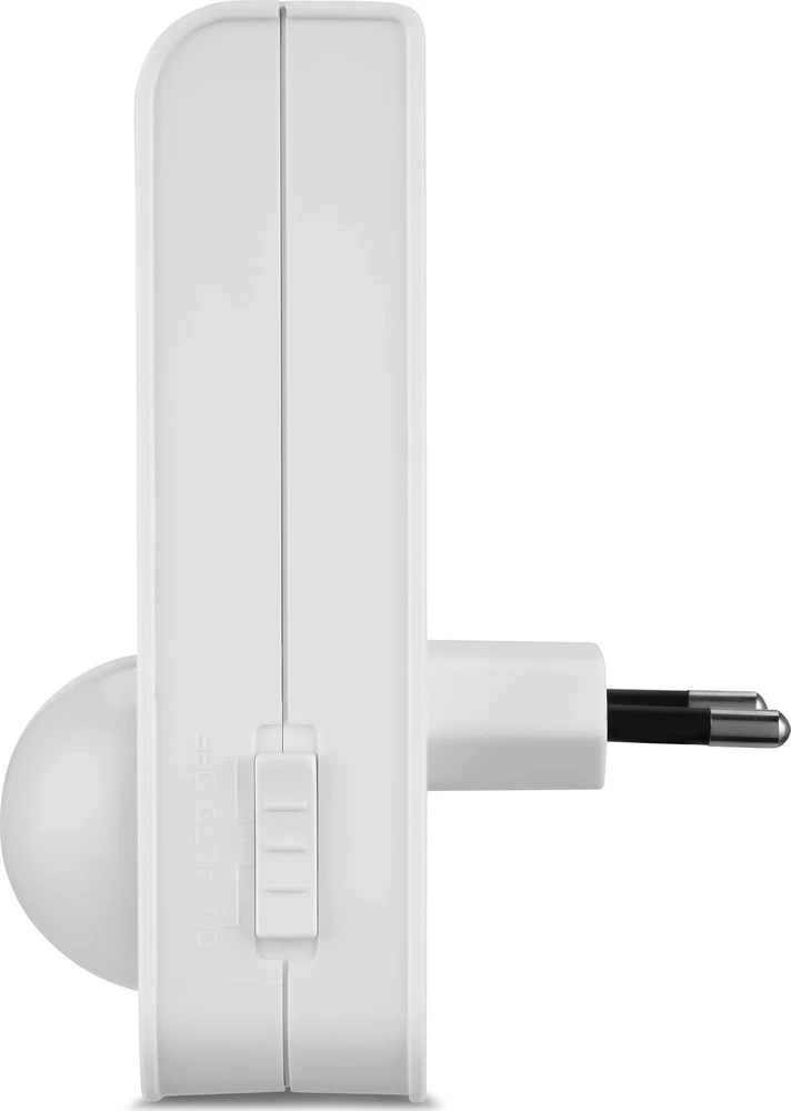 Sieninis šviestuvas Lampka wtykowa do gniazdka REV REV LED Plug-In Wall Light with Motion Detector 2,5W baltas