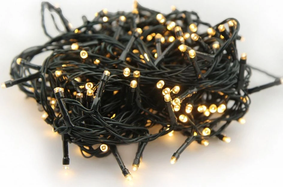 Bigbuy Christmas KALĖDINĖS EGLUTĖS GIRLIANDA 240 LED ŠILTAI BALTA