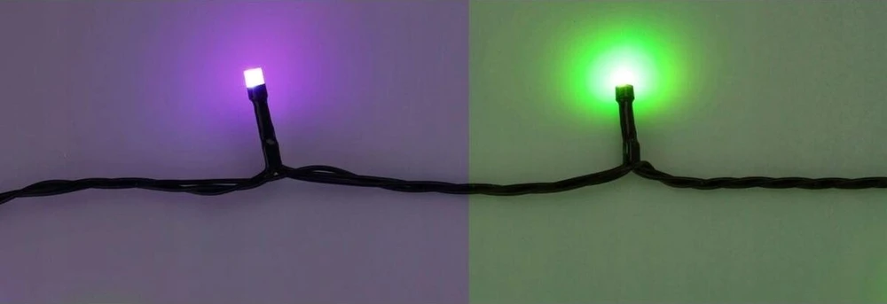 Christmas Decoration Kalėdinės LED girliandos 96 RGB su pultu