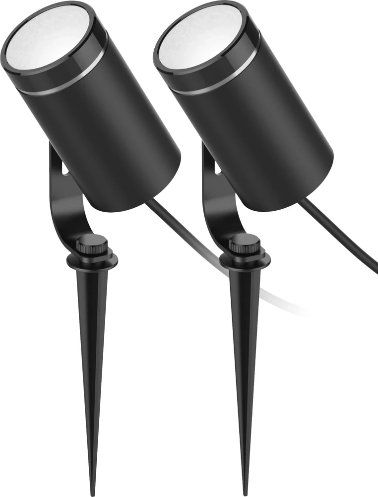 Sodo žibintų rinkinys DELTACO SMART HOME 2 lemputės, 8W, RGB+švelni balta / SH-GLEX01