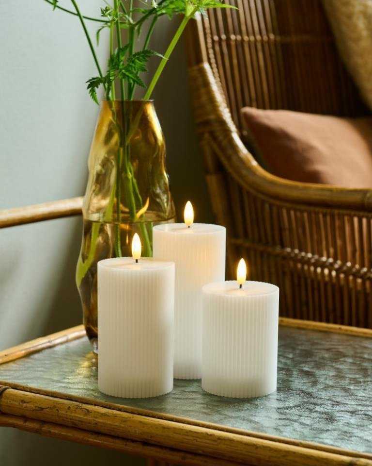 Kalėdinės eglutės lemputės GTV Sirius Home 80252, Balta, 3 lemputės, LED, Kintamoji srovė, 7,5 cm, 3 vnt.
