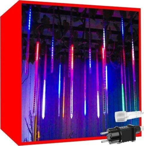 Iso Trade LED girlianda meteorų lietus (spalvotos, 288 LED)