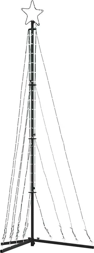 LED Kalėdų eglutė 339 LED Spalvingi 187 cm