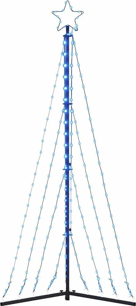 LED Kalėdų eglutė 339 LED Mėlyna 187 cm