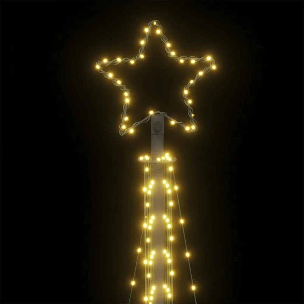 LED Kalėdų eglutė 495 LEDs Šilta Balta 300,5 cm