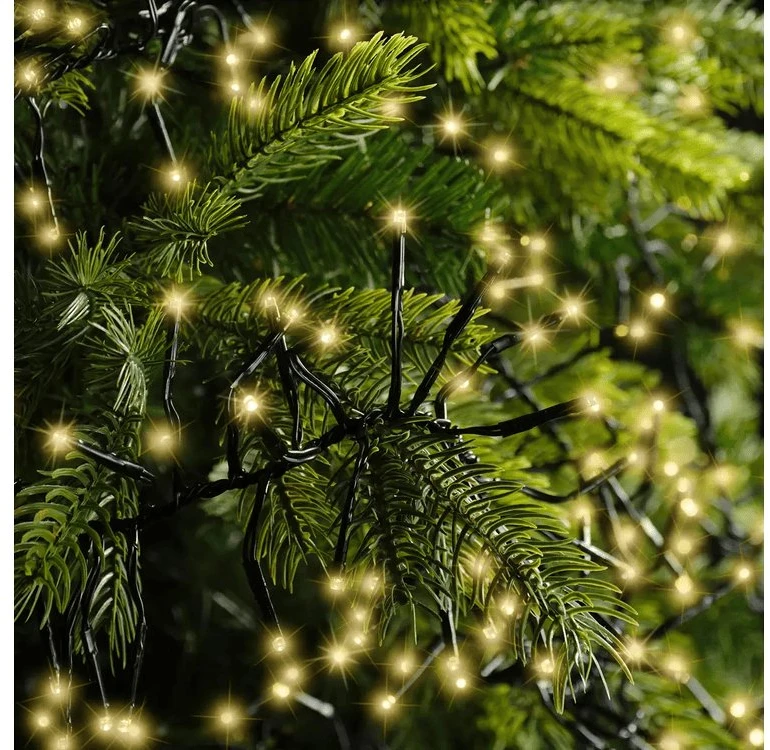 Multimixpl Garland of light bulbs Cluster Soft Baltas 494955. 10.5 m