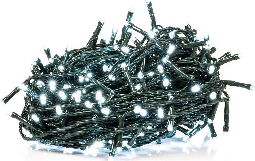 Kalėdų žiburiai Retlux 500 LED balta šalta