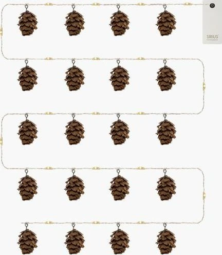 Lampki choinkowe Sirius Sirius Molly Cone, 20LED, 2M+30 cm
