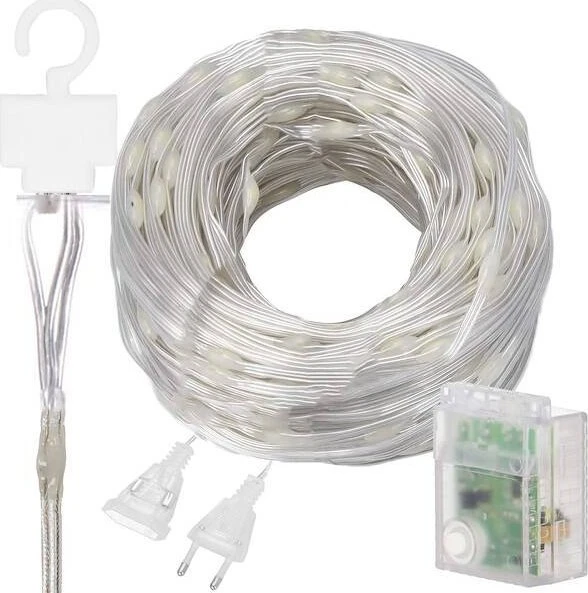 Šviesos užuolaida Springos 300 LED, daugiaspalvė, 3x3 m