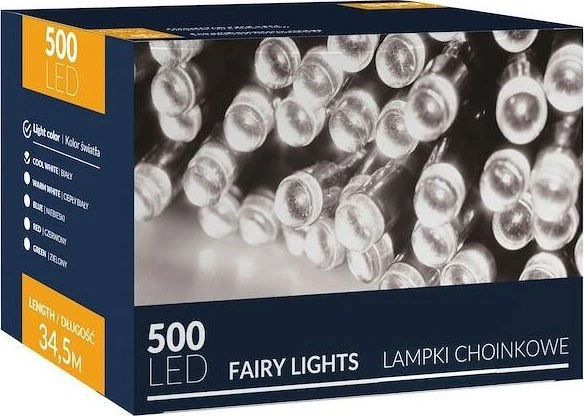 Springos LED šventinė girlianda 34,5 m 500 LED