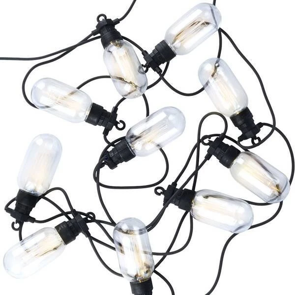 ProGarden Lauko lempučių girlianda LED 9,5 m 10 vnt.