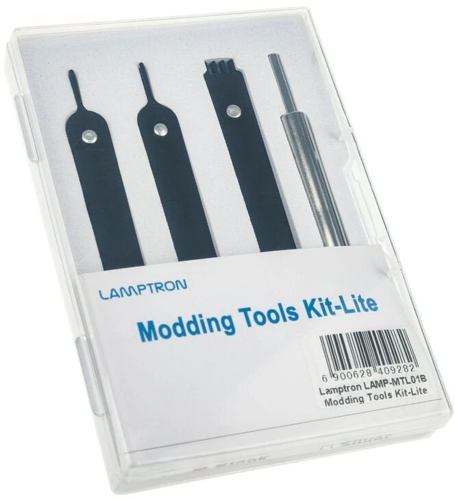 Lamptron Modding Toolkit, ATX, PCIE – juodas