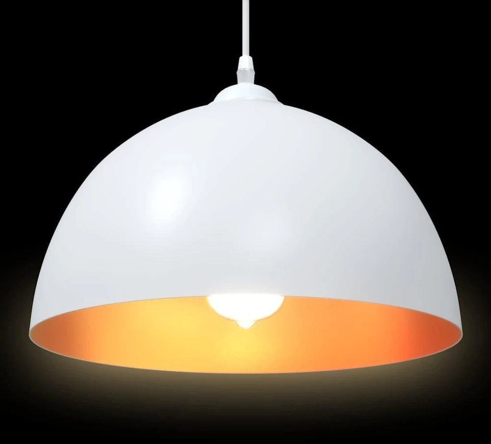Pakabinamas šviestuvas Pakabinami šviestuvai, 2vnt., reguliuojamo aukščio, E27 Ø 30cm