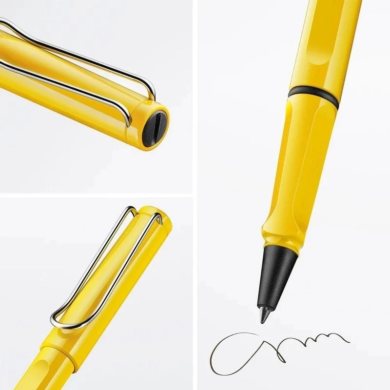 Lamy Tušinukas LAMY Safari 318, M, su mėlynu šerdimi, geltonas