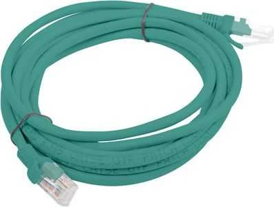 LANBERG PCU6-10CC-0500-G Patchcord RJ45 cat. 6 UTP 5m žalias