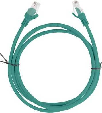 LANBERG PCU6-10CC-0100-G Patchcord RJ45 kat. 6 UTP 1m žalia