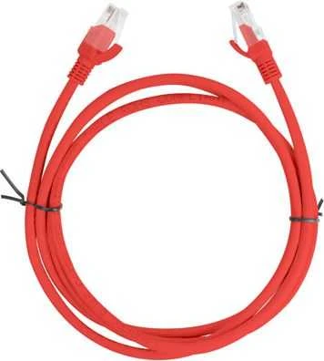 LANBERG PCU6-10CC-0200-R Patchcord RJ45 kat. 6 UTP 2m raudona