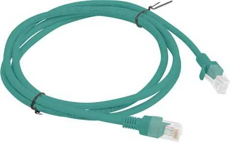 LANBERG PCU6-10CC-0200-G Patchcord RJ45 kat. 6 UTP 2m žalias
