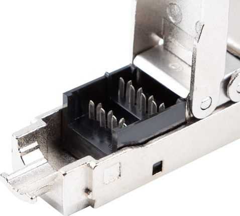 LANBERG 2x RJ-45 FTP cat 6 kištukas 8P8C adapteris be įrankių