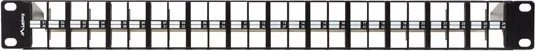 Lanberg Patch Panel tuščias 48 prievadas 1U 19" FTP Keystone juoda moduliams