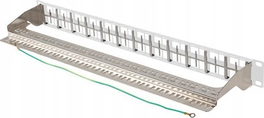 Lanberg Patch Panel Blank 48 Port 1U 19" FTP Keystone Modules Ball