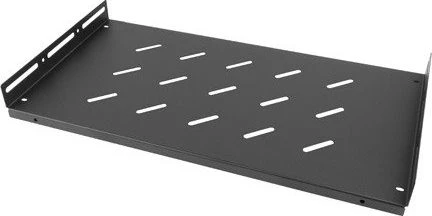 Lanberg lentyna 19'' spintelėms 350/450/600/800/1000mm 1U juoda