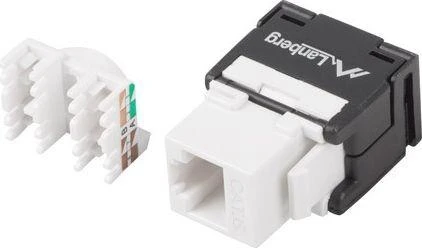 LANBERG KSUA-2000 Keystone be įrankių modulis RJ45->LSA 180deg UTP cat.6a