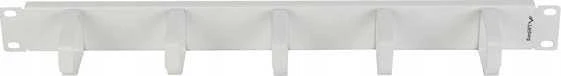 Lanberg Cable Organizer 19" 1U su 5 metalinėmis B tipo rankenomis