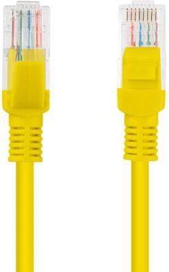 Lanberg Patchcord, Cat6, neekranuotas, 20 m, geltonas (PCU6-10CC-2000-Y)