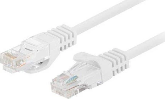 LPATCHCORD KAT.5E UTP 0.25M Baltas FLUKE PASSED LANBERG 10-PACK