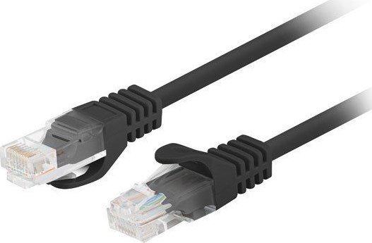 Lanberg | Patch Cord cat. 5E UTP | PCU5-10CC-0750-BK | Wire gauge: 26AWG (7 x 0,16mm) | Juodas