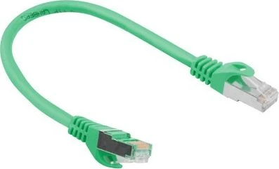 LANBERG PCF6-10CC-0025-G Patchcord RJ45 kat.6 FTP 0,25m žalia