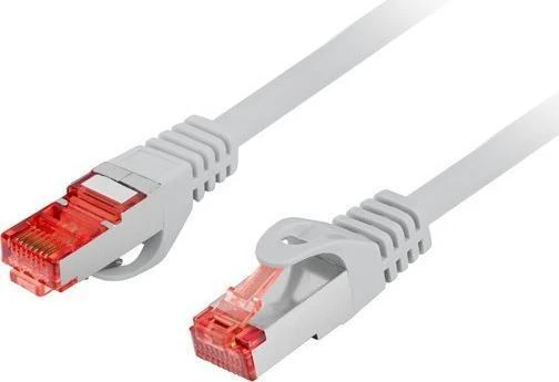 LANBERG Patchcord kat.6 FTP LSZH CU 3m pilkas Fluke praėjo