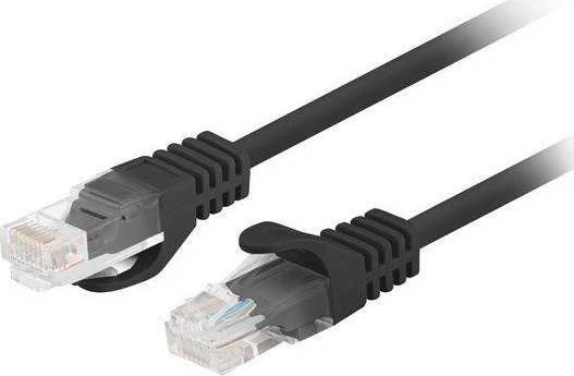 Lanberg 10-Pack Patchcord kat.6 UTP 0.25m juoda Fluke Passed