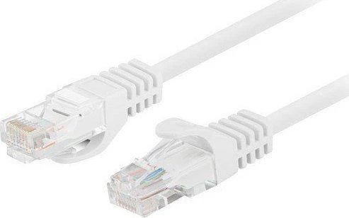 Lanberg 10-Pack Patchcord kat.6 UTP 0,5m balta Fluke Passed