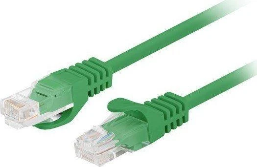 PATCHCORD KAT.6 UTP 0.5M Žalias FLUKE PASSED LANBERG 10-PACK