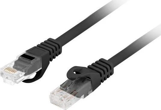 LANBERG Patchcord kat.6 UTP LSZH CU 1m judas Fluke praėjo